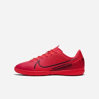 Ghete Fotbal Nike Jr. Mercurial Vapor 13 Academy IC Indoor/Court Fete Rosii Negrii | VLGZ-76254